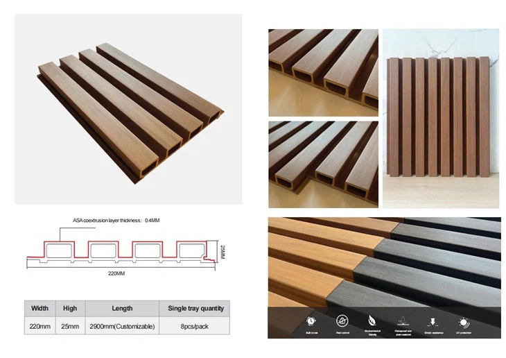 ASA Material For Outdoor Wall Panel/decking