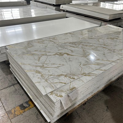 Vandeniui atsparus PVC marmurinis lakštas